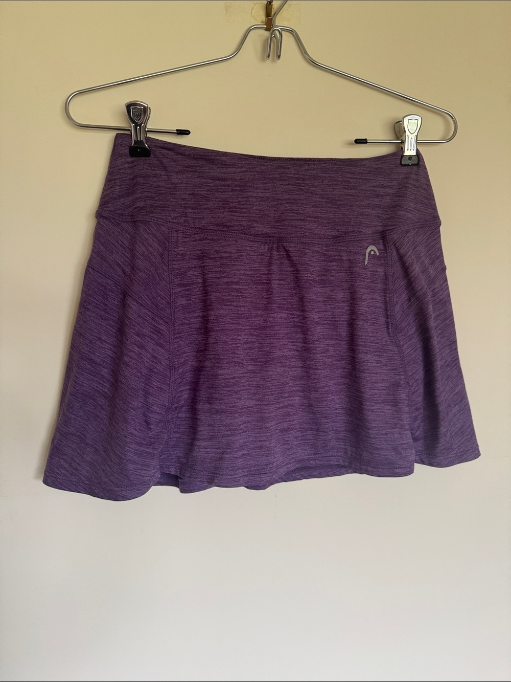 Head Purple Flared Athletic Skirt/Skort, Size XS